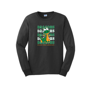 Dillard Street Elementary Spirit Wear 2024-25 On-Demand-Adult Unisex Long Sleeve Tee On-Demand