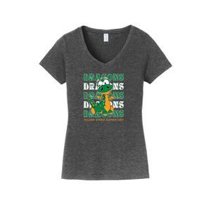 Dillard Street Elementary Spirit Wear 2024-25 On-Demand-Women's Fan Favorite V-Neck Tee On-Demand