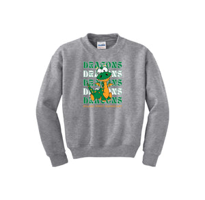 Dillard Street Elementary Spirit Wear 2024-25 On-Demand-Youth Unisex Crewneck Sweatshirt On-Demand