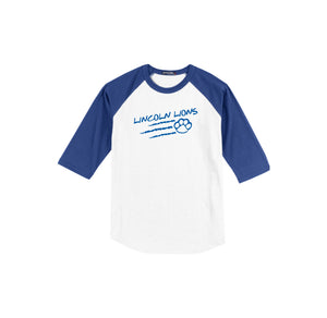 Lincoln-Adult Unisex Baseball Tee On-Demand