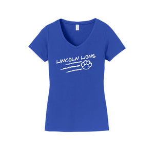 Lincoln-Women's Fan Favorite V-Neck Tee On-Demand