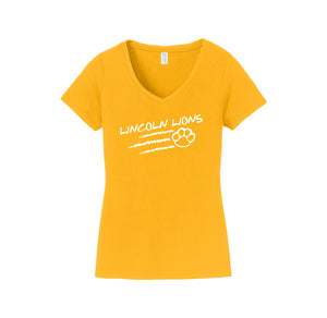 Lincoln-Women's Fan Favorite V-Neck Tee On-Demand