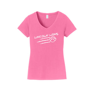 Lincoln-Women's Fan Favorite V-Neck Tee On-Demand