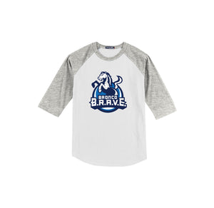 Brookvale Elm-Youth Unisex Baseball Tee On-Demand