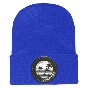 La Costa Meadows-1501 Yupoong Adult Cuffed Knit Beanie - Circle Patch