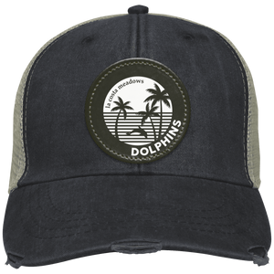 La Costa Meadows-OL102 Distressed Ollie Cap - Circle Patch