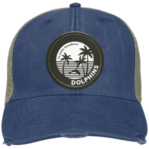 La Costa Meadows-OL102 Distressed Ollie Cap - Circle Patch