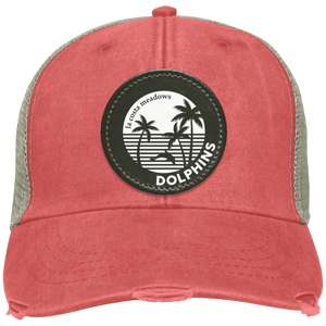 La Costa Meadows-OL102 Distressed Ollie Cap - Circle Patch