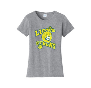 Lincoln Lion Elementary Spirit Wear 2024-25 On-Demand-Womens Fan Favorite Tee On-Demand Lion Strong