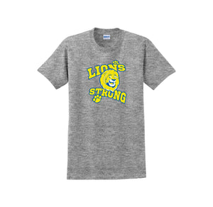 Lincoln Lion Elementary Spirit Wear 2024-25 On-Demand-Adult Unisex T-Shirt On-Demand Lion Strong