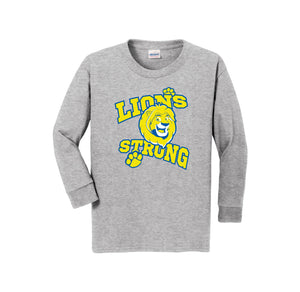 Lincoln-Youth Unisex Long Sleeve Tee On-Demand Strong_Lion Strong