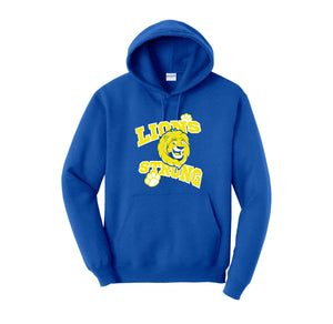 Lincoln Lion Elementary Spirit Wear 2024-25 On-Demand-Adult Unisex Hoodie On-Demand Lion Strong