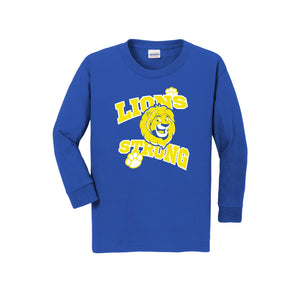 Lincoln-Youth Unisex Long Sleeve Tee On-Demand Strong_Lion Strong