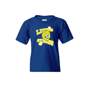 Lincoln Lion Elementary Spirit Wear 2024-25 On-Demand-Youth Unisex T-Shirt On-Demand Lion Strong