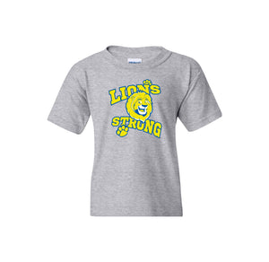 Lincoln Lion Elementary Spirit Wear 2024-25 On-Demand-Youth Unisex T-Shirt On-Demand Lion Strong