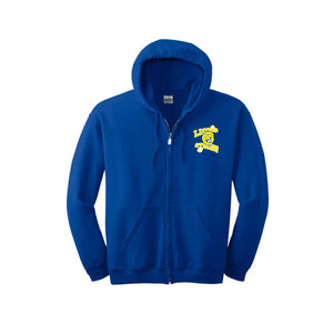 Lincoln Lion Elementary Spirit Wear 2024-25 On-Demand-Adult Unisex Full-Zip Hooded Sweatshirt On-Demand Lion Strong