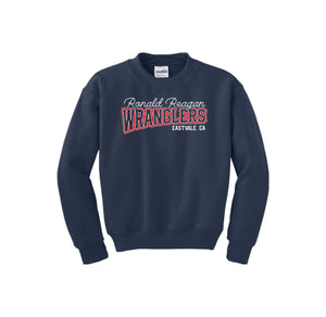 Ronald Reagan Elementary Spirit Wear 2024-25 On-Demand-Youth Unisex Crewneck Sweatshirt On-Demand