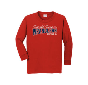 Ronald Reagan Elementary Spirit Wear 2024-25 On-Demand-Youth Unisex Long Sleeve Tee On-Demand