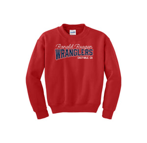 Ronald Reagan Elementary Spirit Wear 2024-25 On-Demand-Youth Unisex Crewneck Sweatshirt On-Demand