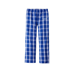 Lincoln Lion Elementary Spirit Wear 2024-25 On-Demand-Adult District Flannel Plaid Pant On-Demand