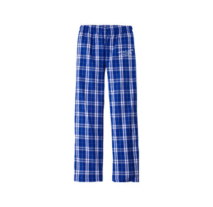 Lincoln Lion Elementary Spirit Wear 2024-25 On-Demand-Women's District Flannel Plaid Pant On-Demand