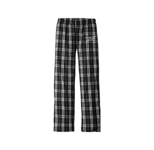 Lincoln Lion Elementary Spirit Wear 2024-25 On-Demand-Women's District Flannel Plaid Pant On-Demand