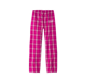 Lincoln Lion Elementary Spirit Wear 2024-25 On-Demand-Women's District Flannel Plaid Pant On-Demand