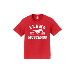 Alamo STUDENT-Youth Unisex Fan Favorite Premium Tee On-Demand White Logo