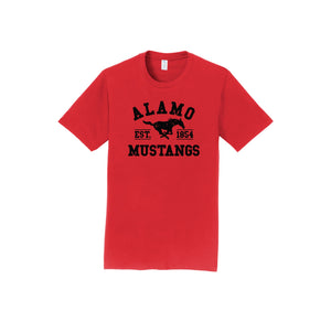 Alamo STUDENT-Adult Unisex Fan Favorite Premium Tee On-Demand Black Logo