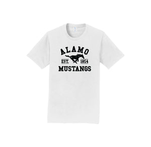 Alamo STUDENT-Adult Unisex Fan Favorite Premium Tee On-Demand Black Logo