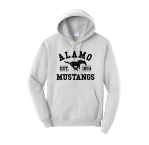 Alamo STUDENT-Adult Unisex Hoodie On-Demand Black Logo