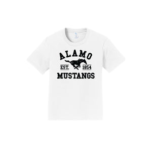 Alamo STUDENT-Youth Unisex Fan Favorite Premium Tee On-Demand Black Logo