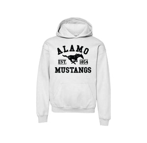 Alamo STUDENT-Youth Unisex Hoodie On-Demand Black Logo