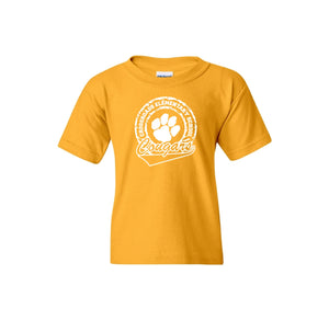 Crossroads Elm-Youth Unisex T-Shirt On-Demand Circle Logo