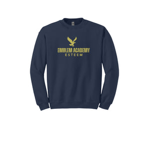 Emblem-Adult Unisex Crewneck Sweatshirt On-Demand