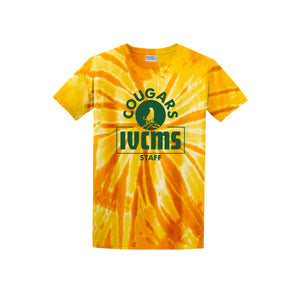 Itliong-Vera Cruz Middle School STAFF Store-Adult Unisex Tie-Dye Shirt On-Demand