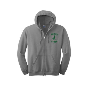 Itliong-Vera Cruz Middle School STAFF Store 2024-25 On-Demand-Adult Unisex Full-Zip Hooded Sweatshirt On-Demand