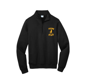 Itliong-Vera Cruz Middle School STAFF Store-Adult Unisex 1/4-Zip Pullover Sweatshirt On-Demand