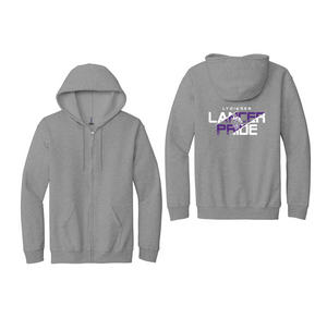 Lydiksen Elementary Spirit Wear 2024/25 On-Demand-Adult Unisex Full-Zip Hooded Sweatshirt Pride