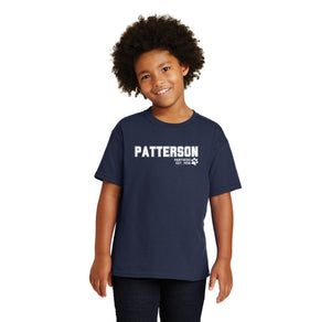 Patterson Elementary Spirit Wear 2024-25 On Demand Store-Youth Unisex T-Shirt Center Chest Only