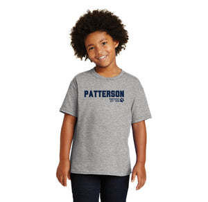 Patterson Elementary Spirit Wear 2024-25 On Demand Store-Youth Unisex T-Shirt Center Chest Only