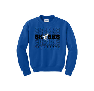 Stonegate Elementary-Youth Unisex Crewneck Sweatshirt On-Demand