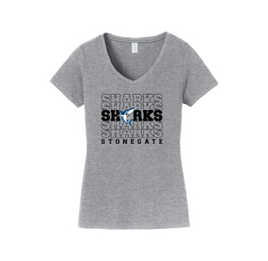 Stonegate Elementary-Womens Fan Favorite V-Neck Tee On-Demand