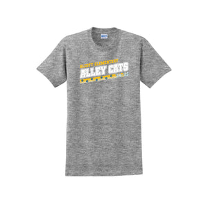 Alcott Elementary-Adult Unisex T-Shirt On-Demand Alley Stripe Logo