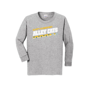 Alcott Elementary-Youth Unisex Long Sleeve Tee On-Demand Alley Stripe Logo