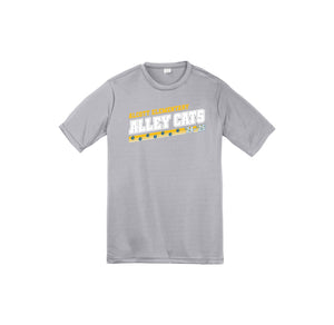 Alcott Elementary-Youth Unisex Dri-Fit Shirt On-Demand Alley Stripe Logo