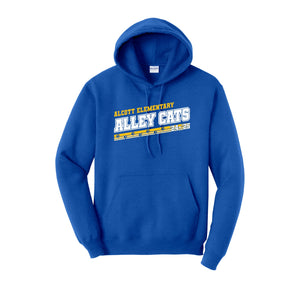 Alcott Elementary-Adult Unisex Hoodie On-Demand Alley Stripe Logo