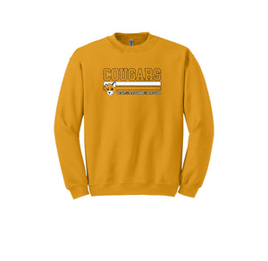 Crossroads Elm-Adult Unisex Crewneck Sweatshirt On-Demand Stripe Logo