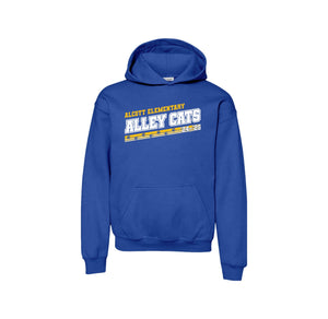 Alcott Elementary-Youth Unisex Hoodie On-Demand Alley Stripe Logo