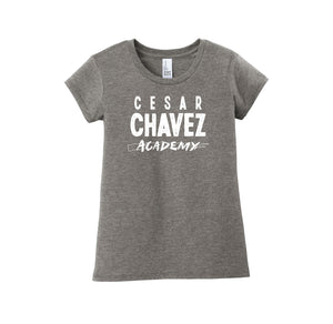 Cesar Chavez Academy Spirit Wear 2024-25 On-Demand-Girls Youth Premium Tee On-Demand